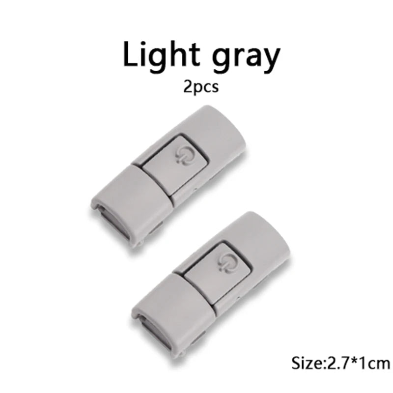 Metal Locks for Elastic Shoelaces