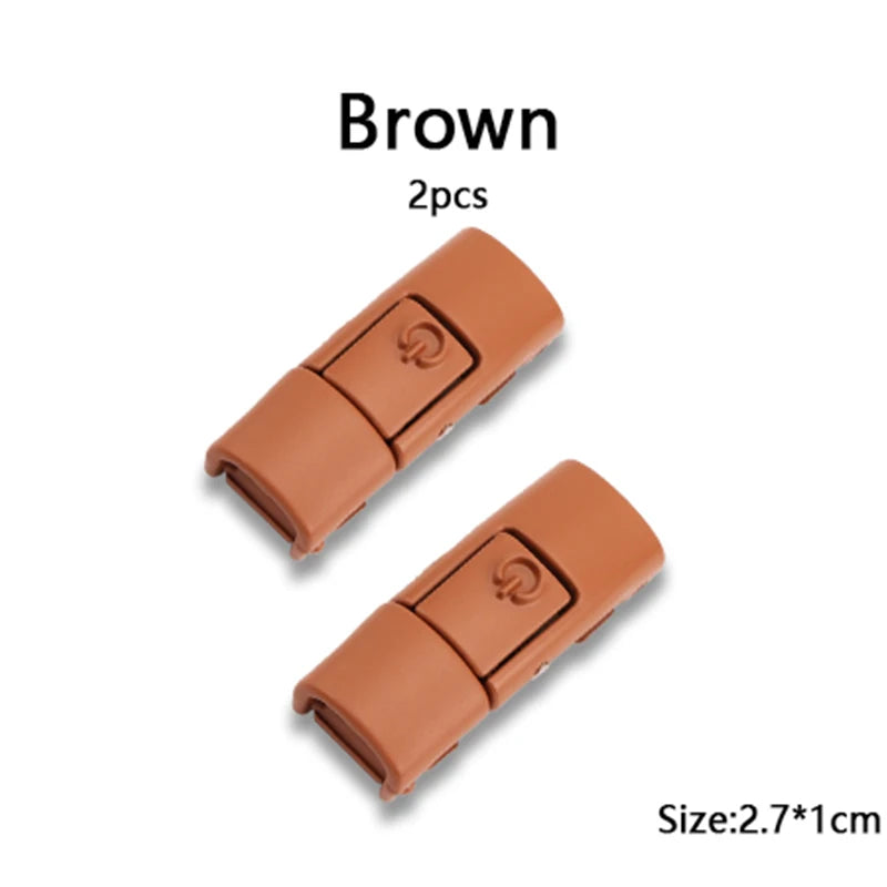 Metal Locks for Elastic Shoelaces