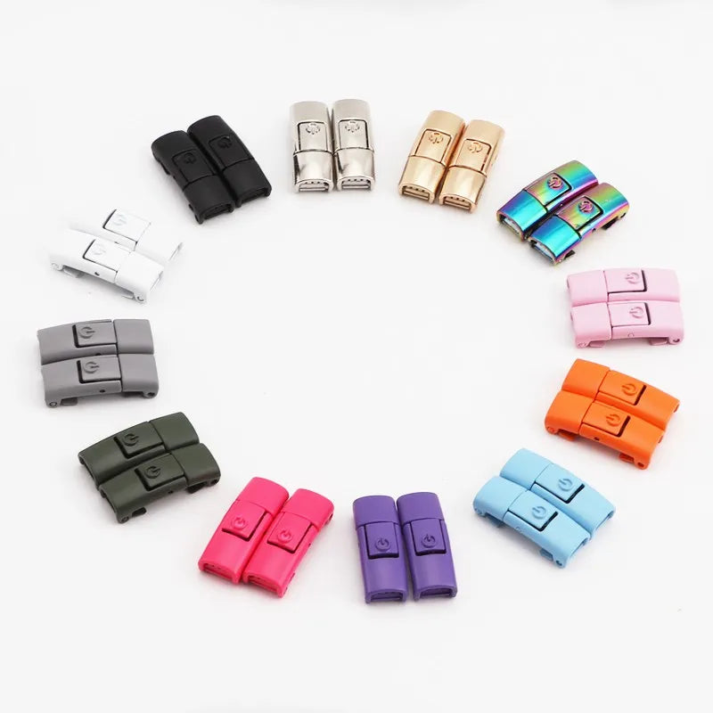 Metal Locks for Elastic Shoelaces
