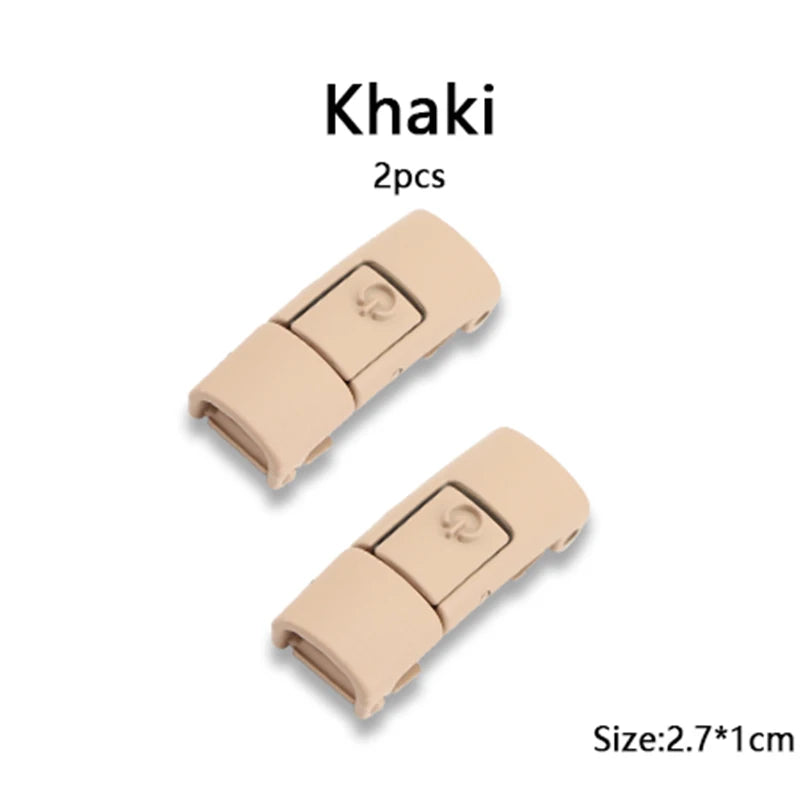 Metal Locks for Elastic Shoelaces