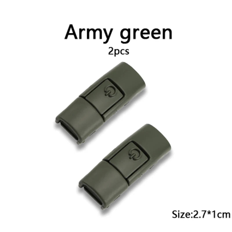 Metal Locks for Elastic Shoelaces