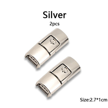 Metal Locks for Elastic Shoelaces